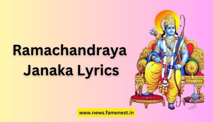 Ramachandraya Janaka Lyrics in English